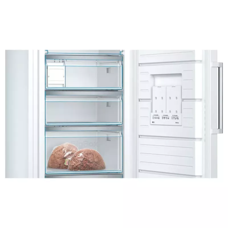 Congelador Bosch Serie 6 GSN54AWCV congelador vertical independiente 328 L Blanco