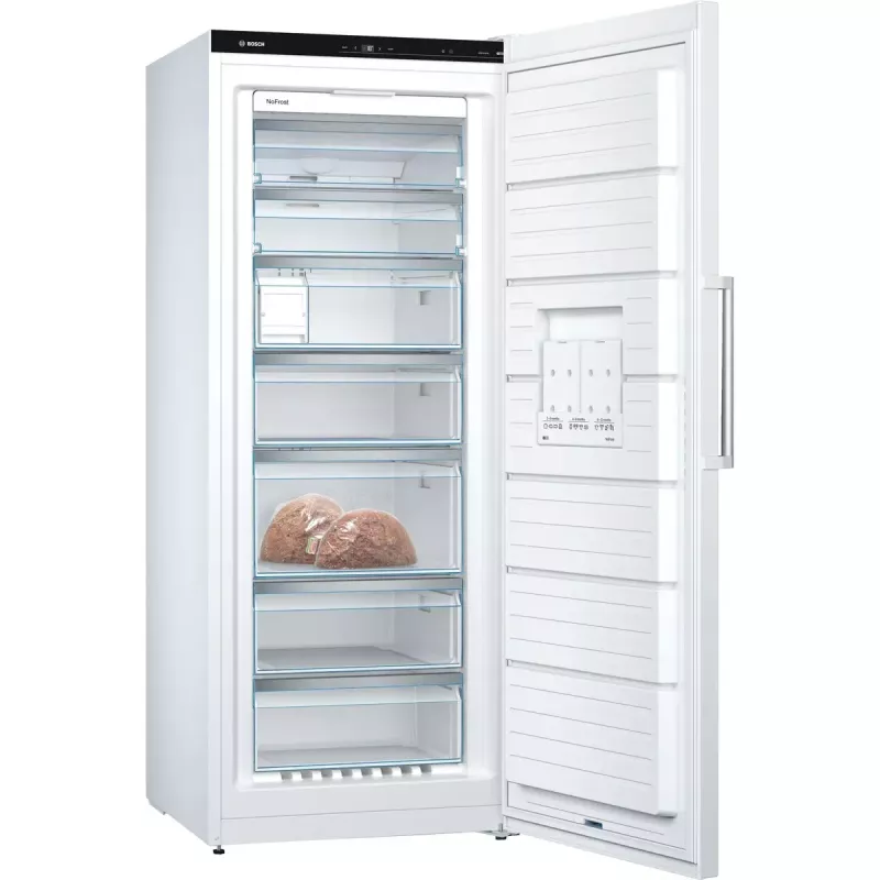 Congelador Bosch Serie 6 GSN54AWCV congelador vertical independiente 328 L Blanco