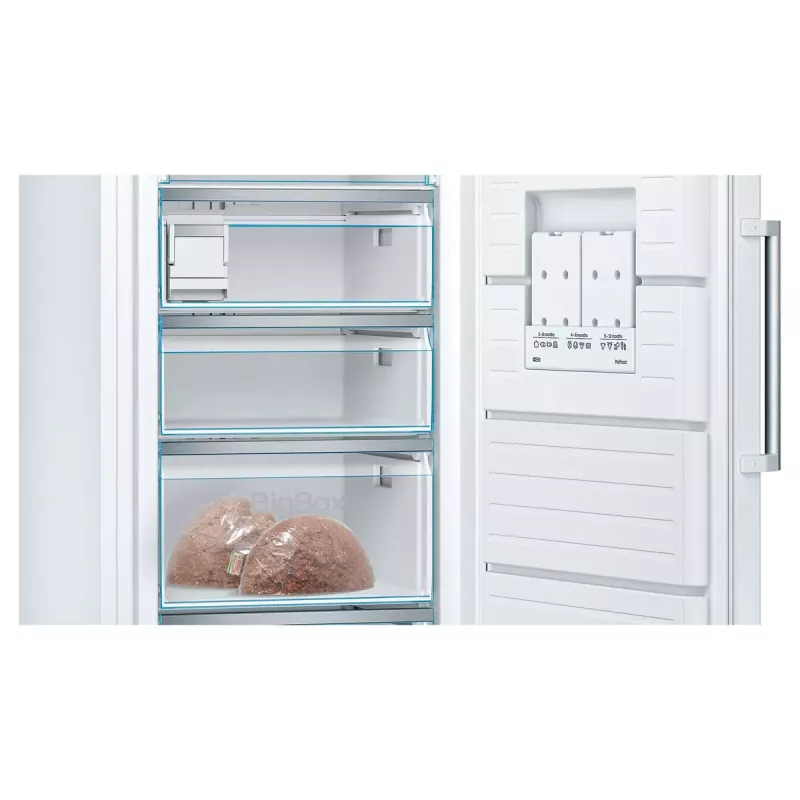 Congelador Bosch Serie 6 GSN58AWCV congelador vertical independiente 366 L Blanco