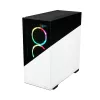 ENERMAX Caja de PC - Enermaxk8 ARGB Cristal Templado Semitorre - Blanca