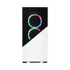 ENERMAX Caja de PC - Enermaxk8 ARGB Cristal Templado Semitorre - Blanca