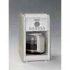 Ariete 1342 Cafetera americana, jarra de cristal templado, hasta 12 tazas, temporizador programable 24 horas, pantalla LCD, apagado automático, 2000 W, plástico, Beige