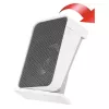 Calefactor eléctrico Unold 86450 para interior Gris, Blanco 2000 W calefactor