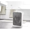 Calefactor eléctrico Unold 86450 para interior Gris, Blanco 2000 W calefactor