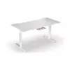 Escritorio recto ENDORFY Atlas L Electric Blanco 1500x780x720 mm