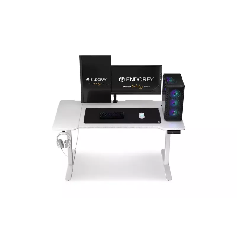 Escritorio recto ENDORFY Atlas L Electric Blanco 1500x780x720 mm