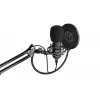 Micrófono para PC ENDORFY Solum — micrófono USB-C con cable, cardioide, 16 bits/48 kHz, 18–21000 Hz, soporte de mesa, cable de 2,9 m, salida para auriculares, filtro antipop