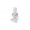 Micrófono para PC ENDORFY AXIS Streaming White — USB, cardioide, 30–18 kHz, 192 kHz/24 bits, soporte de mesa, silenciamiento, salida de auriculares