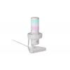 Micrófono para PC ENDORFY AXIS Streaming White — USB, cardioide, 30–18 kHz, 192 kHz/24 bits, soporte de mesa, silenciamiento, salida de auriculares