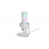 Micrófono para PC ENDORFY AXIS Streaming White — USB, cardioide, 30–18 kHz, 192 kHz/24 bits, soporte de mesa, silenciamiento, salida de auriculares