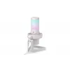 Micrófono para PC ENDORFY AXIS Streaming White — USB, cardioide, 30–18 kHz, 192 kHz/24 bits, soporte de mesa, silenciamiento, salida de auriculares