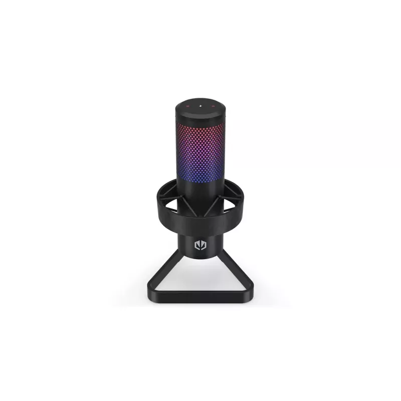 Micrófono para PC ENDORFY AXIS Streaming — USB Type-C, 24 bits/192 kHz, 30–18.000 Hz, soporte de mesa, negro