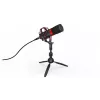 Micrófono para PC ENDORFY Solum Streaming T — cable USB, 24 bits/48 kHz, 18–21000 Hz, soporte de mesa, salida para auriculares, negro
