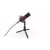 Micrófono para PC ENDORFY Solum Streaming T — cable USB, 24 bits/48 kHz, 18–21000 Hz, soporte de mesa, salida para auriculares, negro