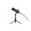 Micrófono para PC ENDORFY Solum Streaming T — cable USB, 24 bits/48 kHz, 18–21000 Hz, soporte de mesa, salida para auriculares, negro