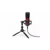 Micrófono para PC ENDORFY Solum Streaming T — cable USB, 24 bits/48 kHz, 18–21000 Hz, soporte de mesa, salida para auriculares, negro