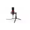 Micrófono para PC ENDORFY Solum Streaming T — cable USB, 24 bits/48 kHz, 18–21000 Hz, soporte de mesa, salida para auriculares, negro