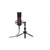Micrófono para PC ENDORFY Solum Streaming T — cable USB, 24 bits/48 kHz, 18–21000 Hz, soporte de mesa, salida para auriculares, negro
