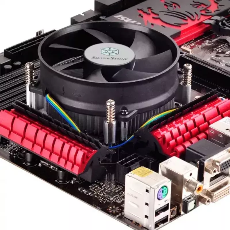 Ventilador de CPU Silverstone NT09-115X 9,2 cm aluminio