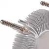 Ventilador de CPU Silverstone NT09-115X 9,2 cm aluminio