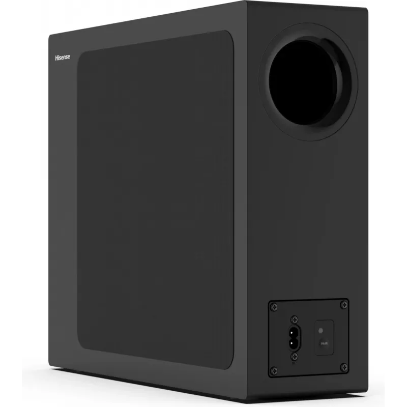 Barra de sonido Hisense HS2100, 2.1 canales, 240 W, DTS Virtual:X, Dolby Digital Plus