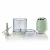 Ariete 438, picadora vintage, picadora y trituradora de hielo, 2 velocidades, 4 cuchillas de acero inoxidable, vaso medidor de 600 ml, 400 W, verde