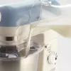 Ariete 1588 Vintage batidora amasadora, batidora planetaria para pan, pizza, tartas y bollería, capacidad 5,5 l, 7 velocidades, 2400 vatios, azul pastel