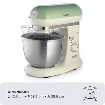 Robot de cocina Ariete 1588 2400 W 5,5 L verde blanco