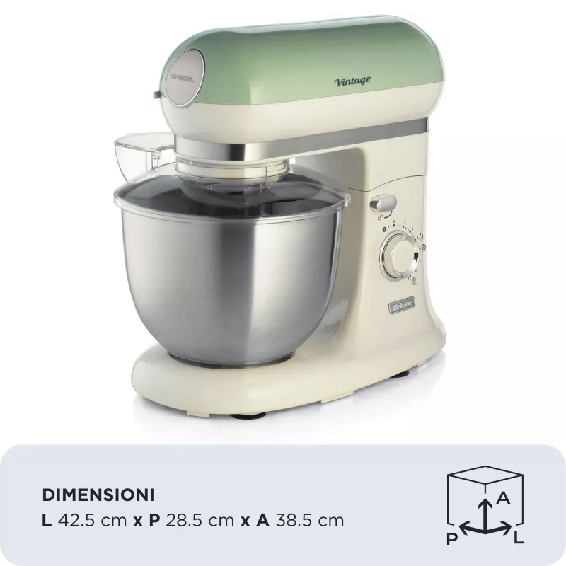 Robot de cocina Ariete 1588 2400 W 5,5 L verde blanco