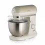 Ariete 1588 Vintage batidora amasadora, batidora planetaria para pan, pizza, tartas y bollería, capacidad 5,5 l, 7 velocidades, 2400 vatios, beige pastel