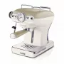 Cafetera espresso Ariete 1389 Vintage - cafetera espresso para café molido o cápsulas ESE, en color beige pastel