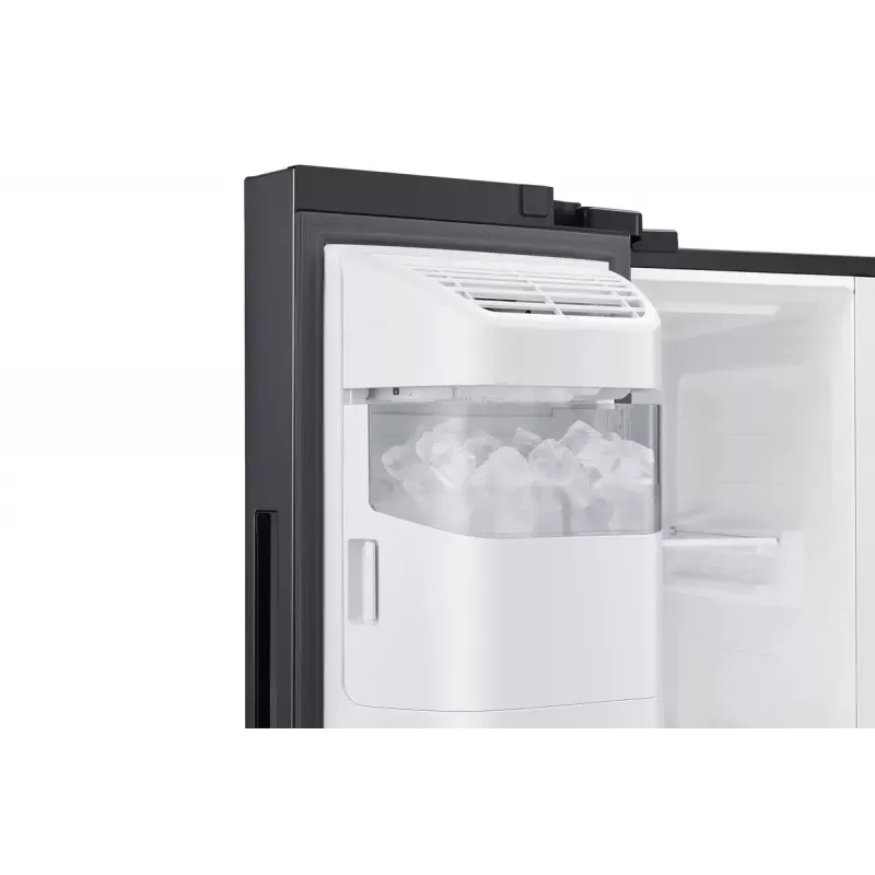 Frigorífico side-by-side Samsung RS64DG5303B1 de libre instalación 628 L negro, acero inoxidable