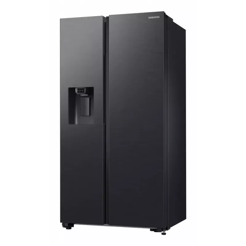 Frigorífico side-by-side Samsung RS64DG5303B1 de libre instalación 628 L negro, acero inoxidable