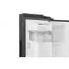 Frigorífico side-by-side Samsung RS64DG5303B1 de libre instalación 628 L negro, acero inoxidable