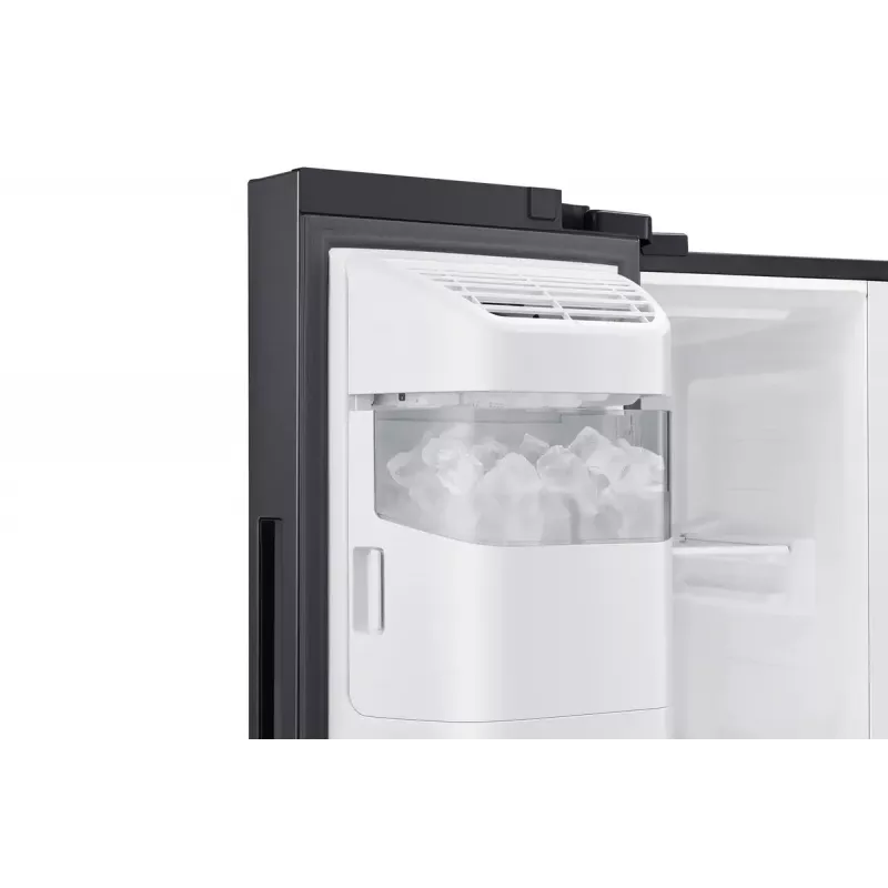 Frigorífico side-by-side Samsung RS64DG5303B1 de libre instalación 628 L negro, acero inoxidable