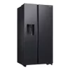 Frigorífico side-by-side Samsung RS64DG5303B1 de libre instalación 628 L negro, acero inoxidable