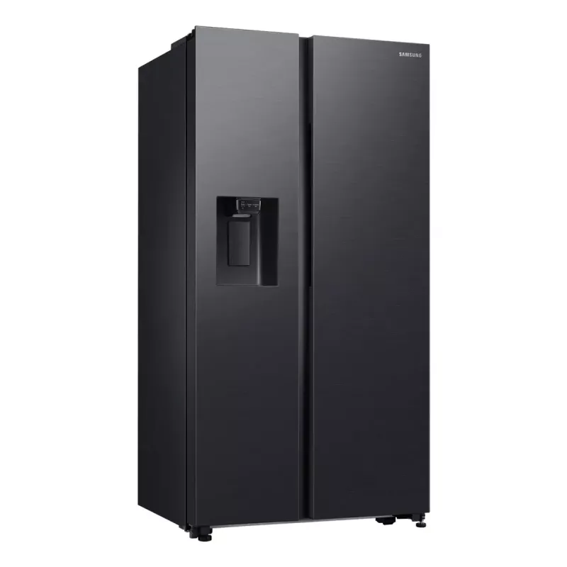 Frigorífico side-by-side Samsung RS64DG5303B1 de libre instalación 628 L negro, acero inoxidable