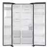 Frigorífico side-by-side Samsung RS64DG5303B1 de libre instalación 628 L negro, acero inoxidable