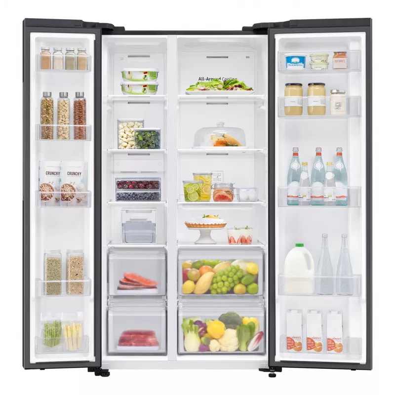 Frigorífico side-by-side Samsung RS62DG5003B1 de libre instalación 628 L negro