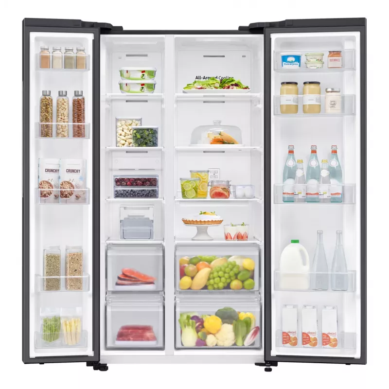 Frigorífico side-by-side Samsung RS62DG5003B1 de libre instalación 628 L negro