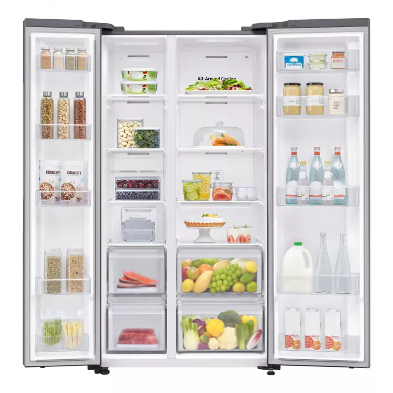 Frigorífico side-by-side Samsung RS62DG5003S9, de libre instalación, 655 l, acero inoxidable