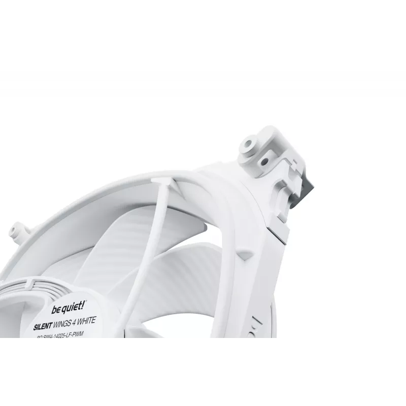 Ventilador para caja de PC be quiet! SILENT WINGS 4 | 140mm PWM blanco 14 cm 1 ud.