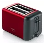 Bosch TAT3P424DE Tostadora 2 ranuras 970 W negra, roja