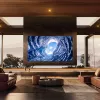 Hisense 85UXNQ televisor QLED 4K Ultra HD de 215 cm (85 pulgadas), 120 Hz, AMD FreeSync, triple sintonizador, negro
