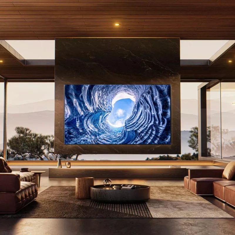 Hisense 85UXNQ televisor QLED 4K Ultra HD de 215 cm (85 pulgadas), 120 Hz, AMD FreeSync, triple sintonizador, negro