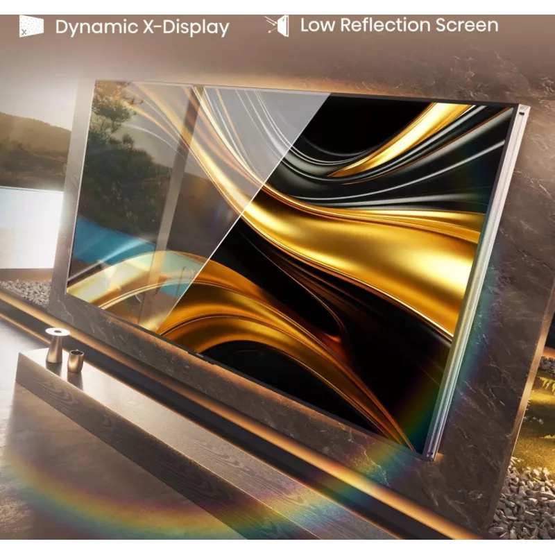 Hisense 85UXNQ televisor QLED 4K Ultra HD de 215 cm (85 pulgadas), 120 Hz, AMD FreeSync, triple sintonizador, negro