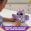 Hatchimals Alive Mystery Hatch Pufficorn Spinmaster pila AA rosa blanco