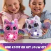 Hatchimals Alive Mystery Hatch Pufficorn Spinmaster pila AA rosa blanco