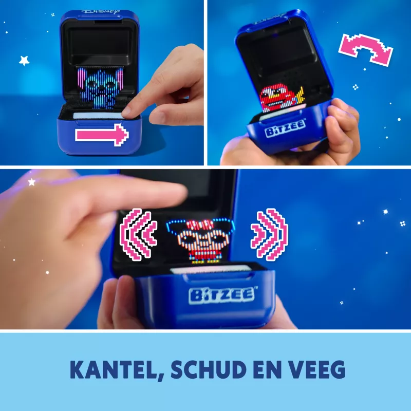 Bitzee Toy Disney Bitzee tipo de pila AA azul