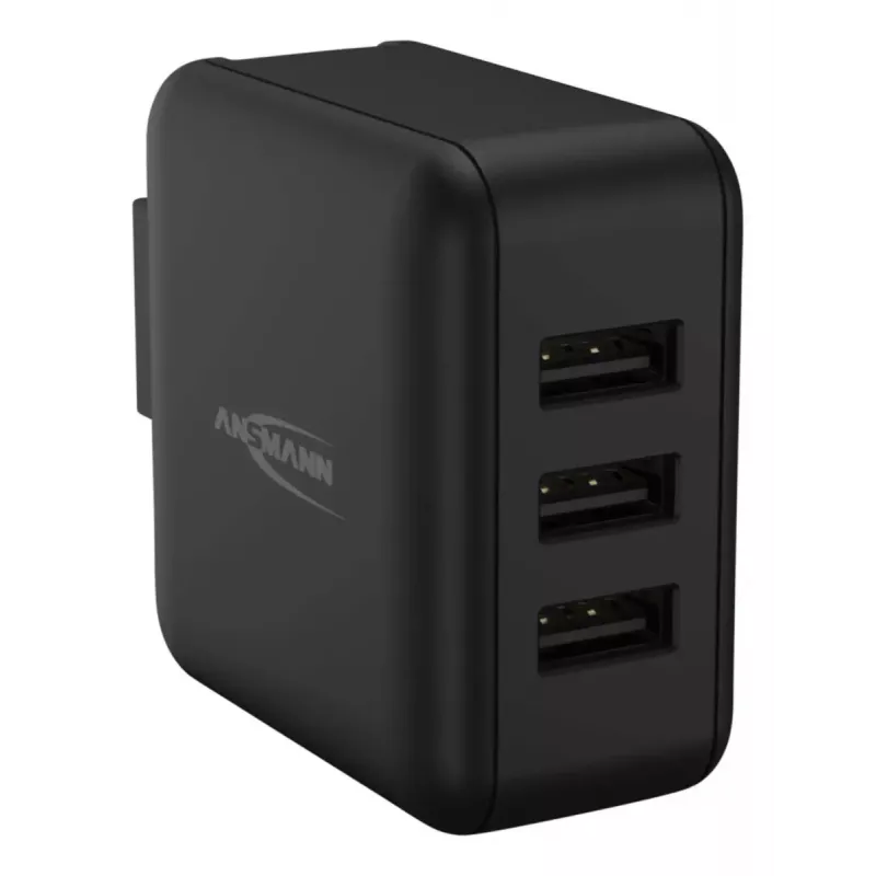 Cargador Ansmann TC315 universal negro CA interior 110-240V 5V 3A